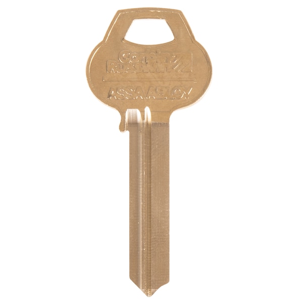 7-pin Keyblank, N12 Keyway, Coined Logo Only, PK50
